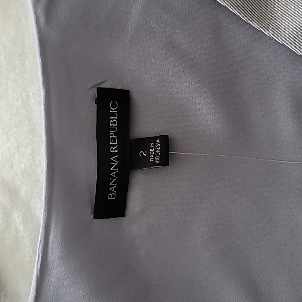 NWT BANANA REPUBLIC Wrap Effect Midi Dress, Size 2 - Picture 3 of 8